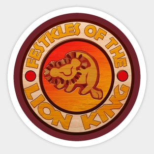 Festicles of the Lion King Sticker